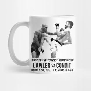 Robbie Lawler Vs Carlos Condit Mug